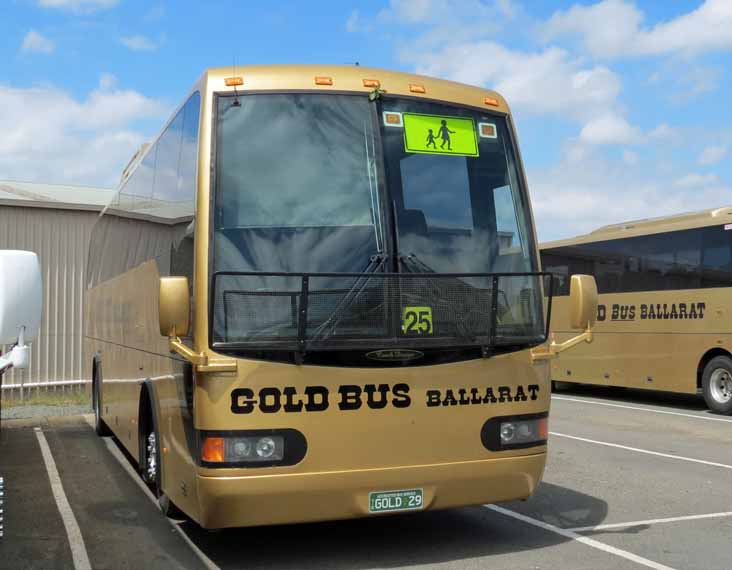 Gold Bus Volvo B7R Coach Design 29